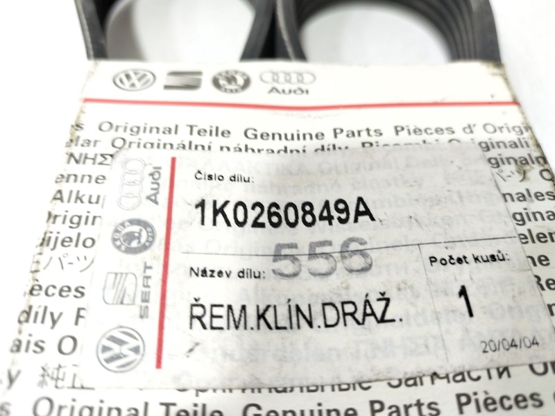 Recambio de correa accesorios para seat leon (1p1) 1.9 tdi referencia OEM IAM 1K0260849A  
