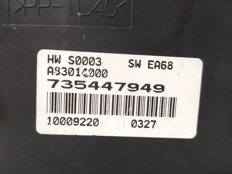 Recambio de mando climatizador para fiat grande punto (199) 1.3 multijet sport (01.2007) referencia OEM IAM 735447949  