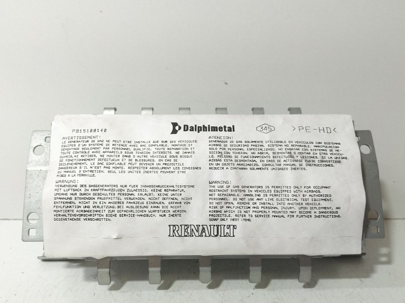 Recambio de airbag delantero derecho para renault clio iii grandtour (kr0/1_) 1.5 dci referencia OEM IAM 8200961047  
