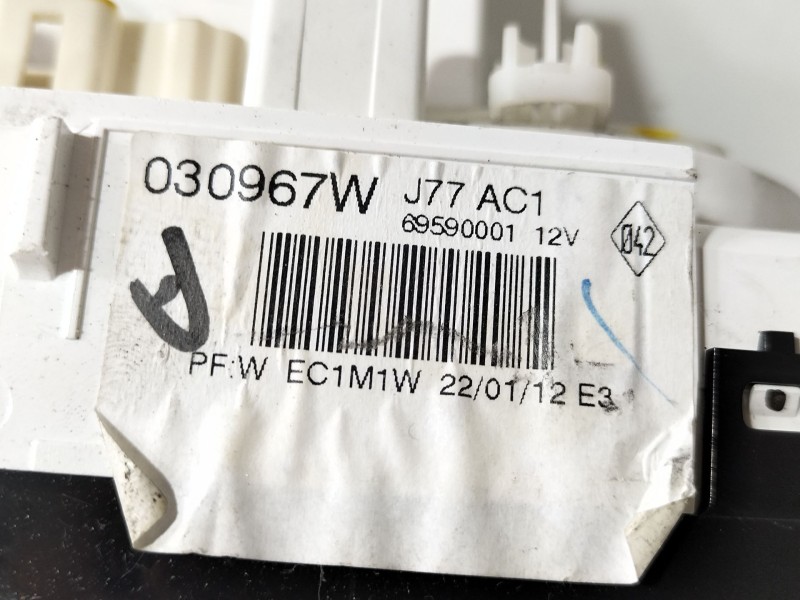 Recambio de mando calefaccion / aire acondicionado para renault clio iii grandtour (kr0/1_) 1.5 dci referencia OEM IAM 030967W  