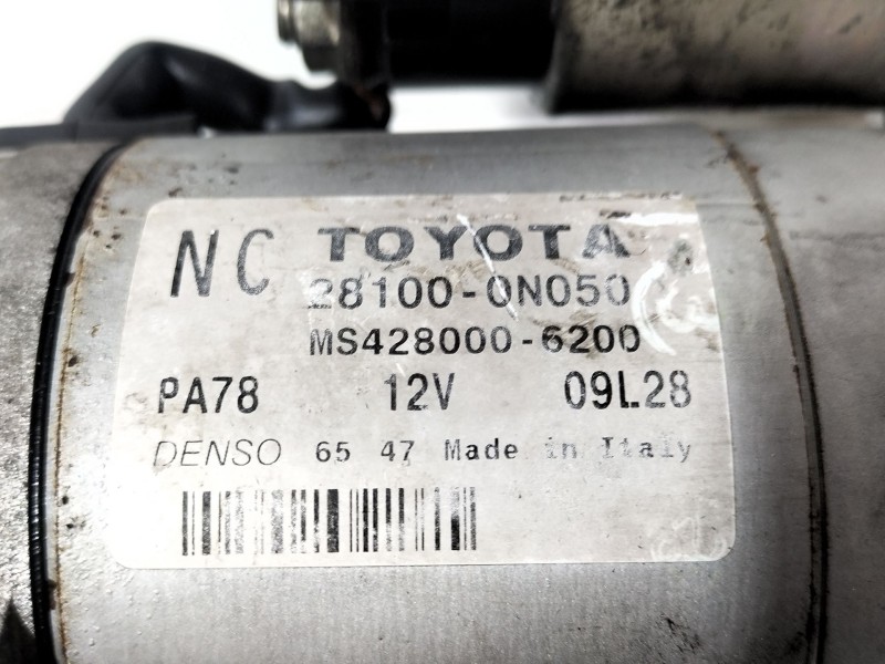 Recambio de motor arranque para toyota auris (_e15_) 1.4 d-4d (nde150_) referencia OEM IAM MS4280006200  