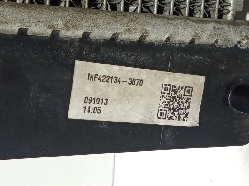 Recambio de radiador agua para toyota auris (_e15_) 1.4 d-4d (nde150_) referencia OEM IAM MF4221343070  