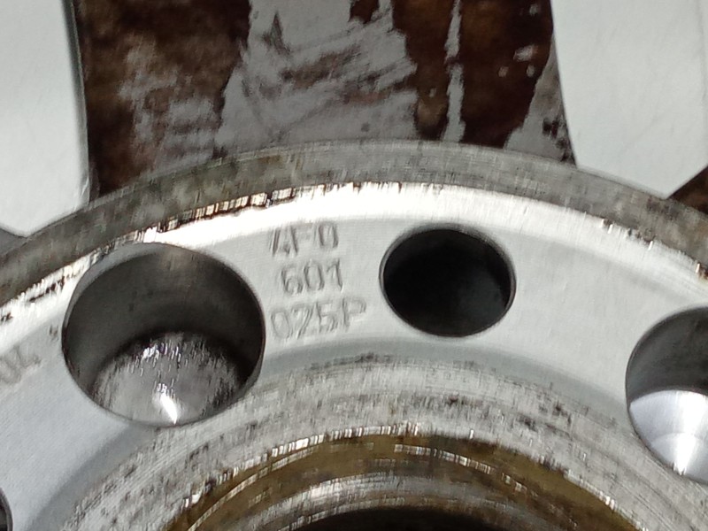 Recambio de llanta para audi a6 berlina (4f2) 3.0 tdi quattro (165kw) referencia OEM IAM 4F0601025P  