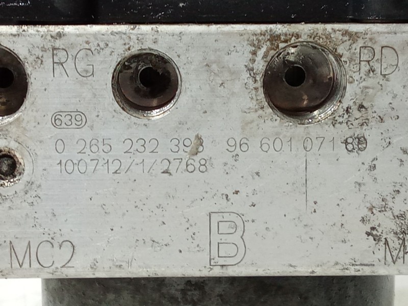 Recambio de abs para citroën berlingo multispace (b9) 1.6 hdi 110 referencia OEM IAM 9666098780  