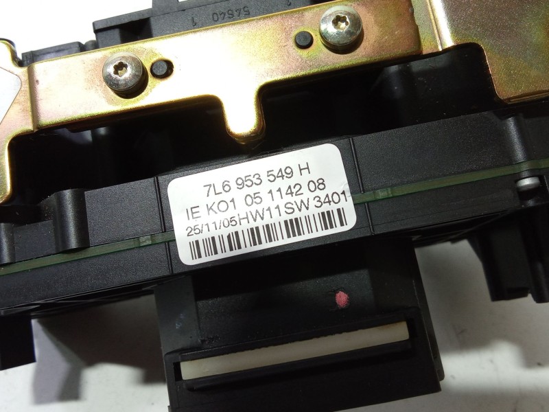 Recambio de mando multifuncion para volkswagen touareg (7la, 7l6, 7l7) 5.0 v10 tdi referencia OEM IAM 7L6953549H  