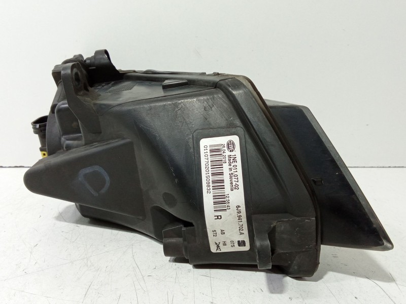 Recambio de faro antiniebla derecho para seat ibiza iv sc (6j1, 6p5) 1.2 referencia OEM IAM 6J9941702A  