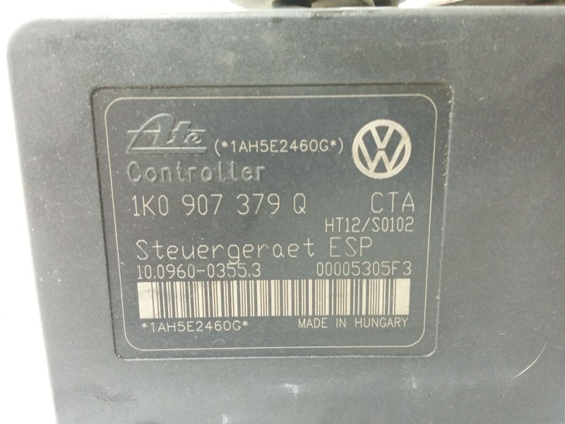 Recambio de abs para seat leon (1p1) 2.0 tdi 16v referencia OEM IAM 1K0907379Q  