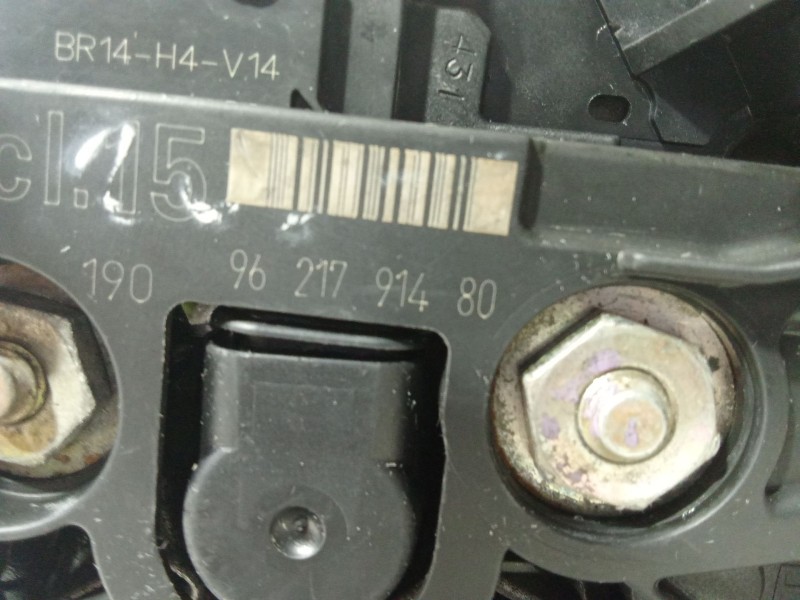 Recambio de alternador para peugeot 206 berlina 1.9 diesel referencia OEM IAM 9621791480  