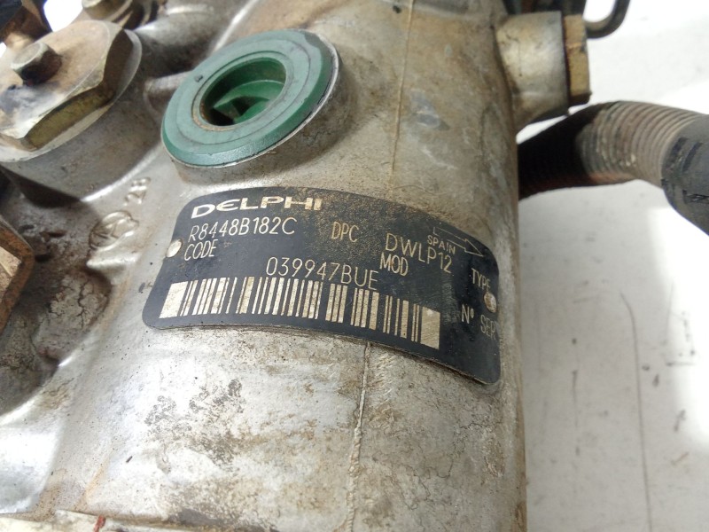 Recambio de bomba inyeccion para peugeot 206 berlina 1.9 diesel referencia OEM IAM R8448B182C  
