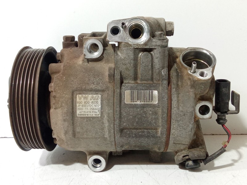 Recambio de compresor aire acondicionado para seat ibiza (6l1) 1.9 tdi referencia OEM IAM 6Q0820803D  
