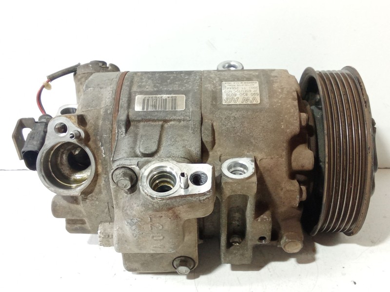Recambio de compresor aire acondicionado para seat ibiza (6l1) 1.9 tdi referencia OEM IAM 6Q0820803D  