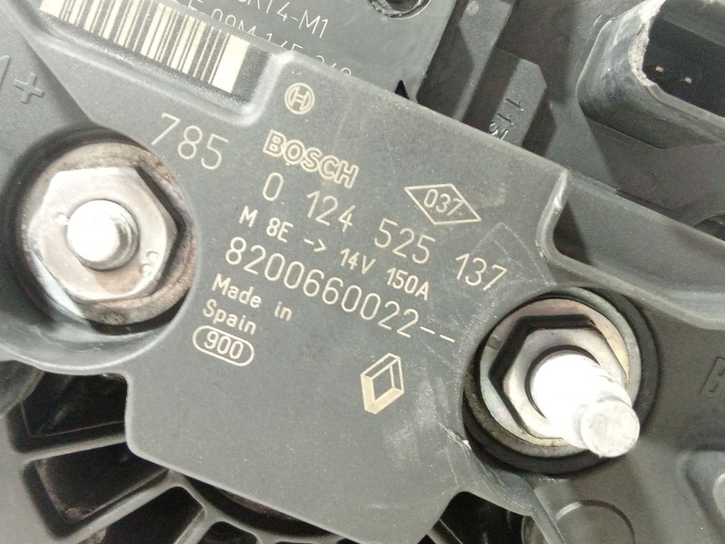 Recambio de alternador para renault laguna ii (bg0) 1.9 dci diesel referencia OEM IAM 8200660022  