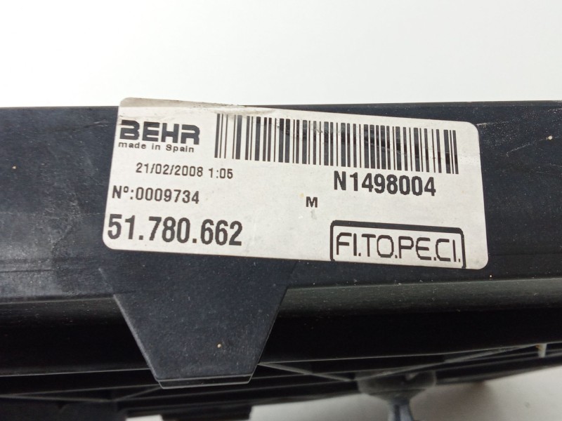 Recambio de electroventilador para fiat fiorino furgón/monospace (225_) 1.3 d multijet (225bxe1a) referencia OEM IAM 51780662  