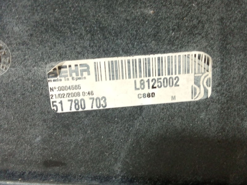 Recambio de electroventilador para fiat fiorino furgón/monospace (225_) 1.3 d multijet (225bxe1a) referencia OEM IAM 51780662  