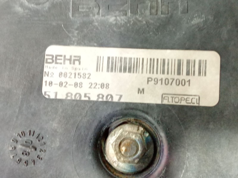 Recambio de electroventilador para fiat fiorino furgón/monospace (225_) 1.3 d multijet (225bxe1a) referencia OEM IAM 51780662  