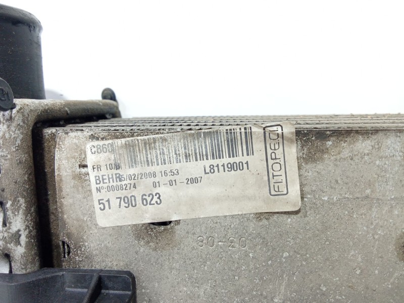 Recambio de intercooler para fiat fiorino furgón/monospace (225_) 1.3 d multijet (225bxd1a, 225bxb1a, 225bxb11) referencia OEM I