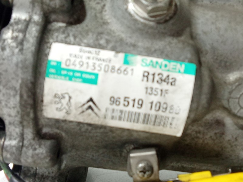 Recambio de compresor aire acondicionado para peugeot 307 (3a/c) 1.4 16v referencia OEM IAM 9651910980  