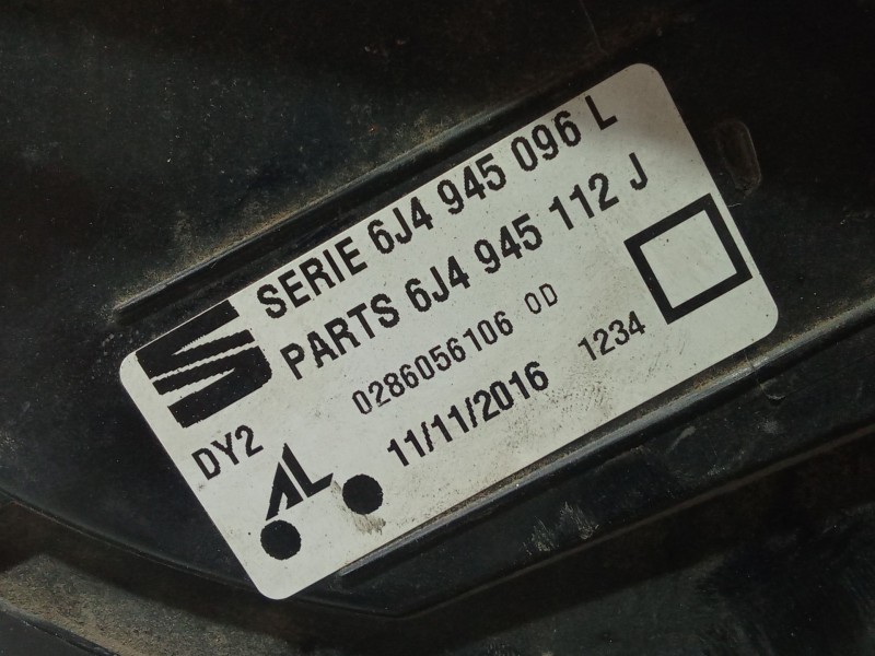 Recambio de piloto trasero derecho para seat ibiza iv st (6j8, 6p8) 1.2 tsi referencia OEM IAM 6J4945096L  