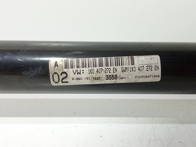 Recambio de transmision delantera derecha para volkswagen passat b6 (3c2) 2.0 tdi referencia OEM IAM 1K0407272EN  