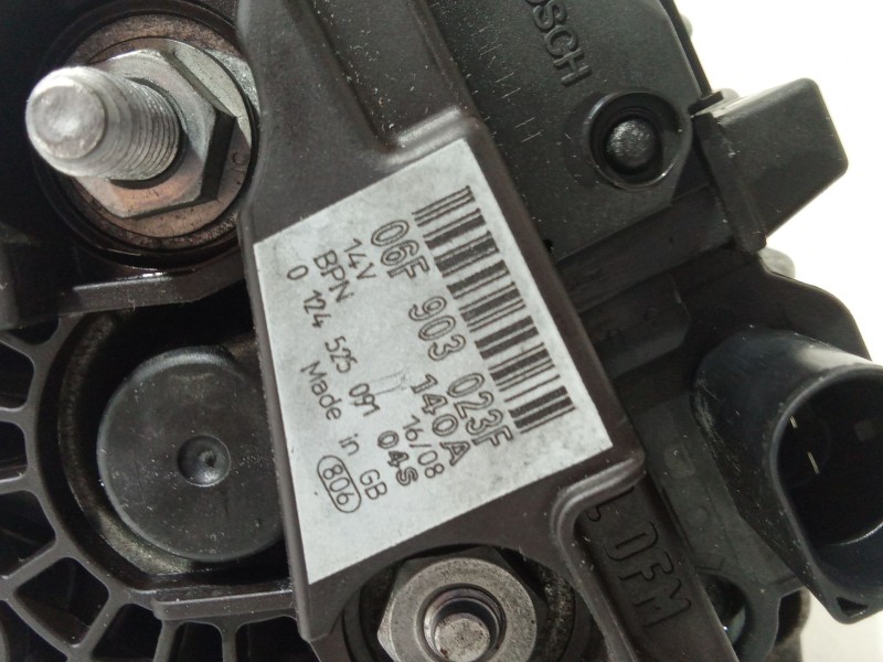 Recambio de alternador para audi a3 descapotable (8p7) 2.0 tdi referencia OEM IAM 06F903023F  