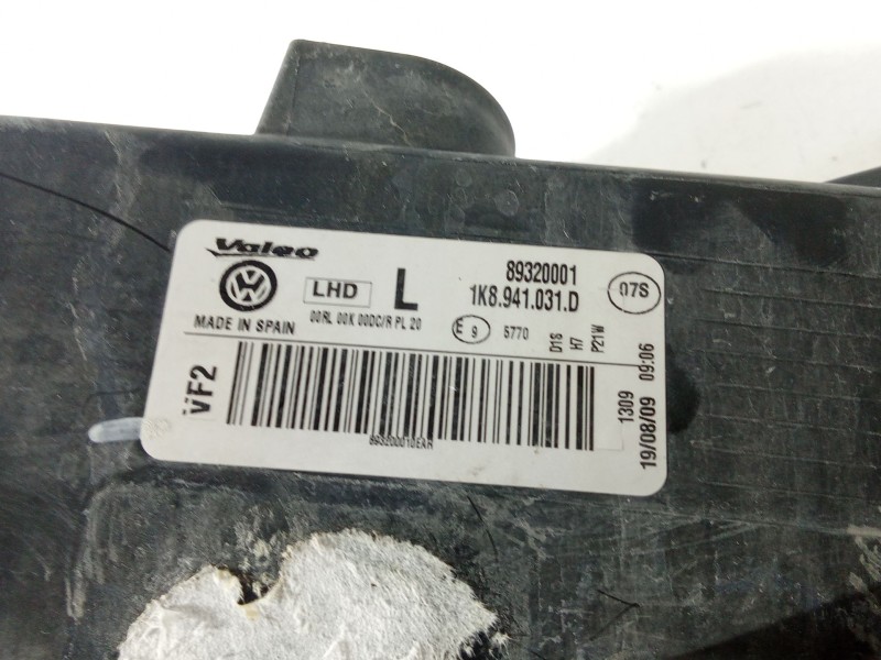 Recambio de faro izquierdo para volkswagen scirocco iii (137, 138) 1.4 tsi referencia OEM IAM 1K8941031D  
