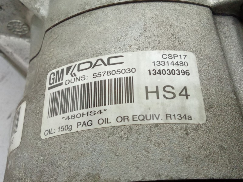 Recambio de compresor aire acondicionado para chevrolet cruze (j300) 2.0 cdi referencia OEM IAM 557805030  