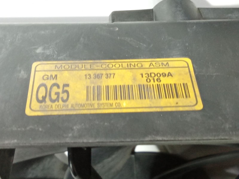 Recambio de electroventilador para chevrolet cruze (j300) 2.0 cdi referencia OEM IAM 13367377  