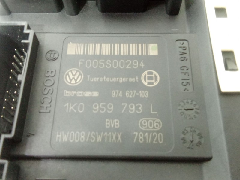 Recambio de motor elevalunas delantero izquierdo para volkswagen passat b6 (3c2) 2.0 tdi referencia OEM IAM 1K0959701P  