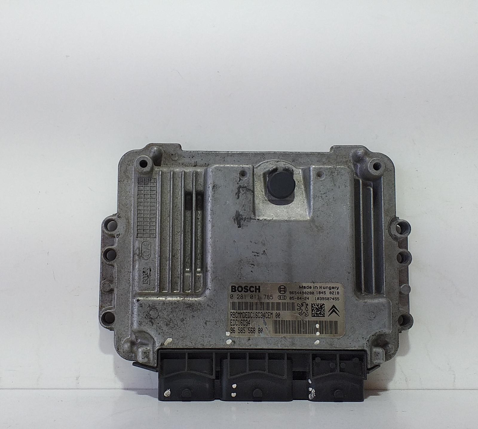 9658556880 ECU-MOTORSTEUERGERÄT UCE MOTORSTEUERGERÄT / R / 71079 / 165841 FÜR CI - 第 1/3 張圖片