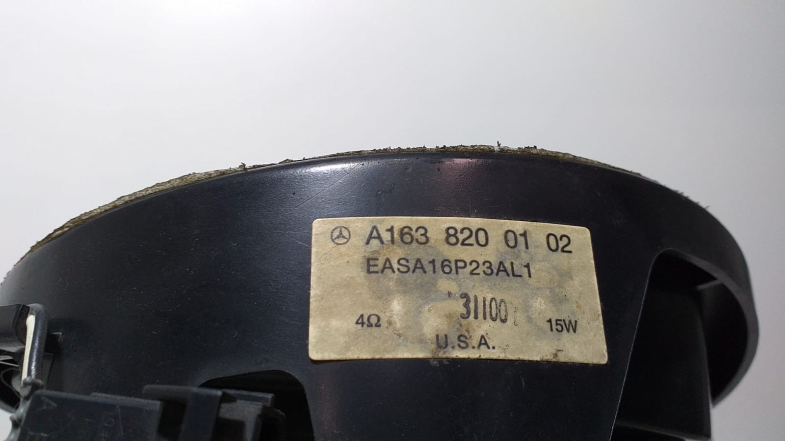 A1638200102 AUDIO SYSTEM / RADIO CD / 63696 / 158255 FÜR MERCEDES-BENZ CLASE M - Bild 4 von 5