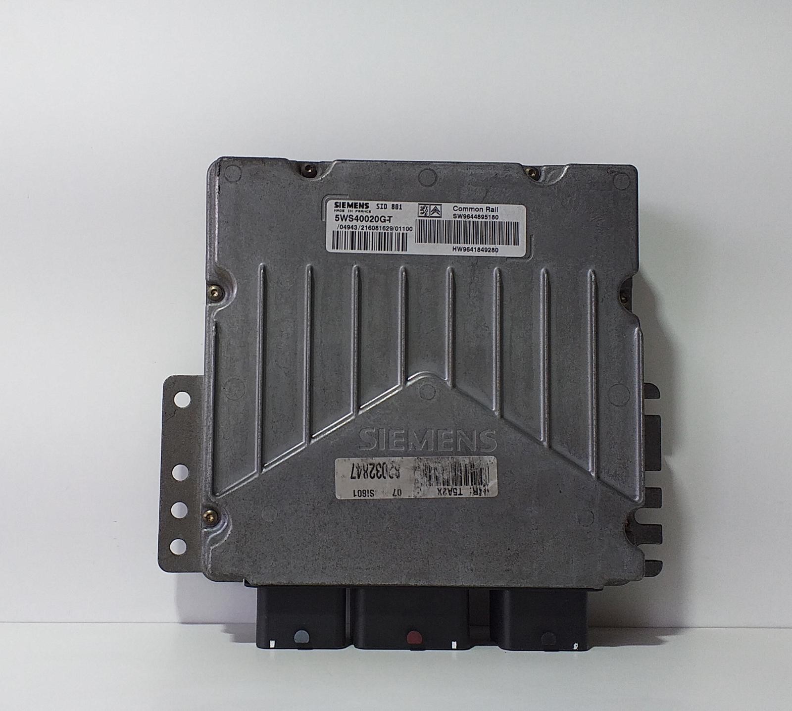 9644895180 CENTRALINA MOTORE / R / 72797 / 167575 PER PEUGEOT 307 S1 XR