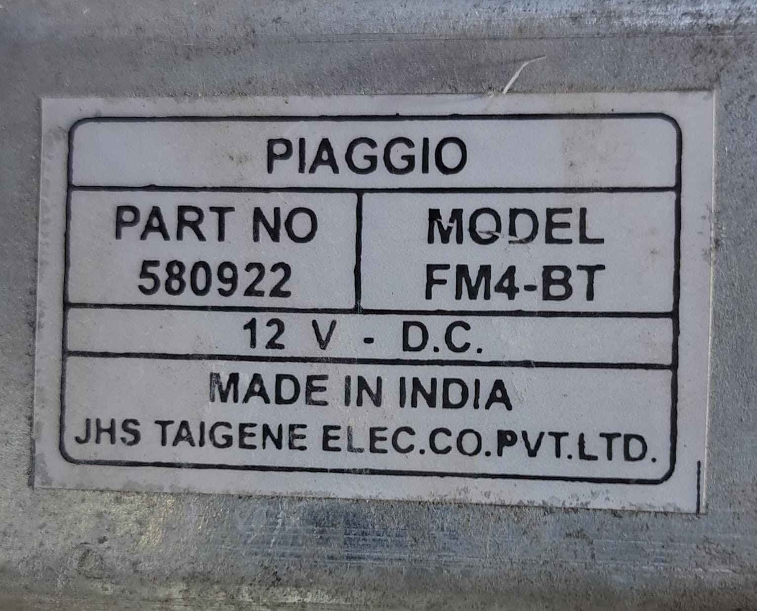 580922 KÜHLERLÜFTER / 76771 / 171687 FÜR PIAGGIO VESPA X9 X9 125 EVOLU - Bild 3 von 10