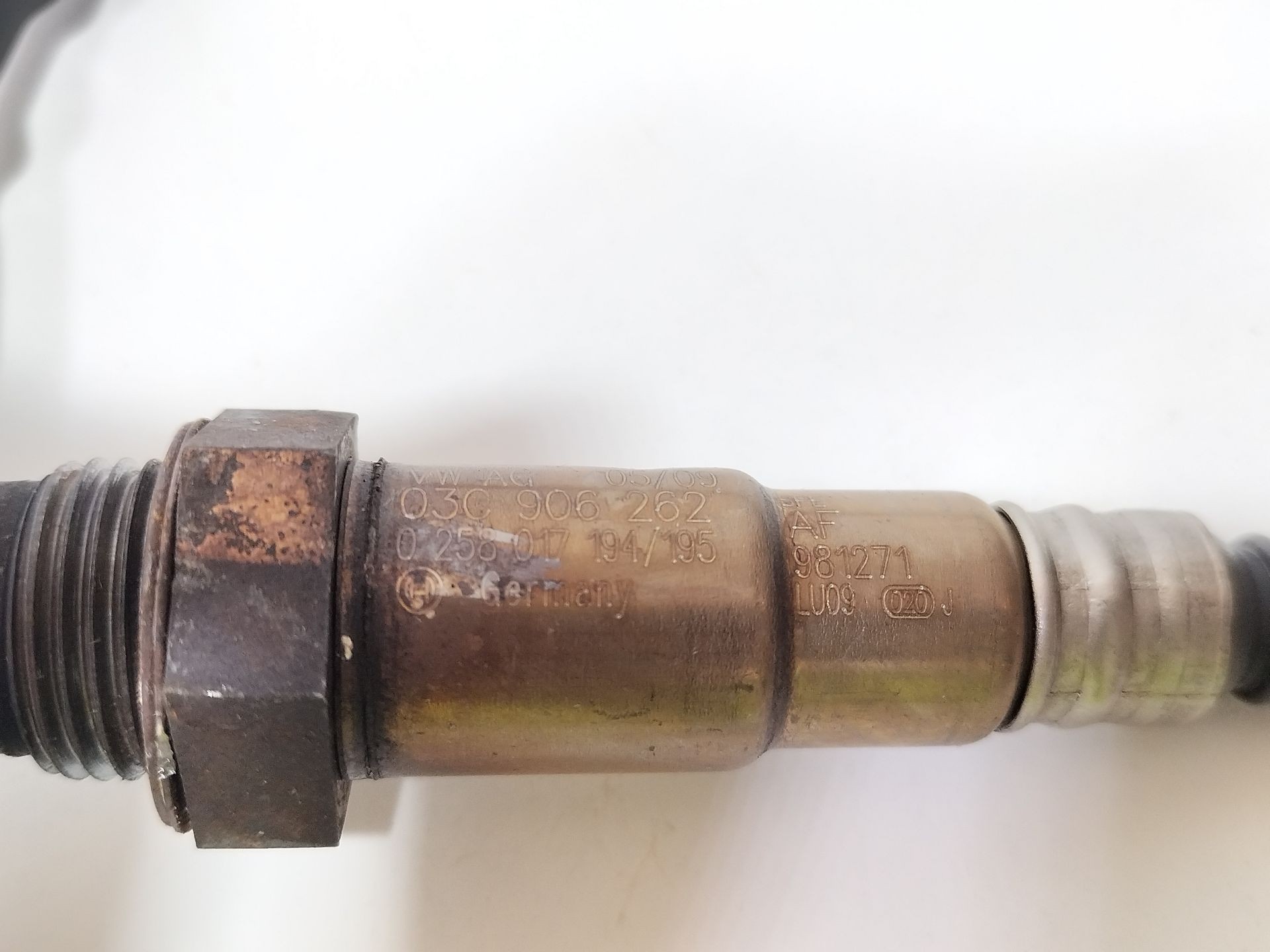 03C906262 SONDA LAMBDA / 183529 PARA VOLKSWAGEN SCIROCCO 137 1.4 TSI 118KW - Imagen 4 de 10