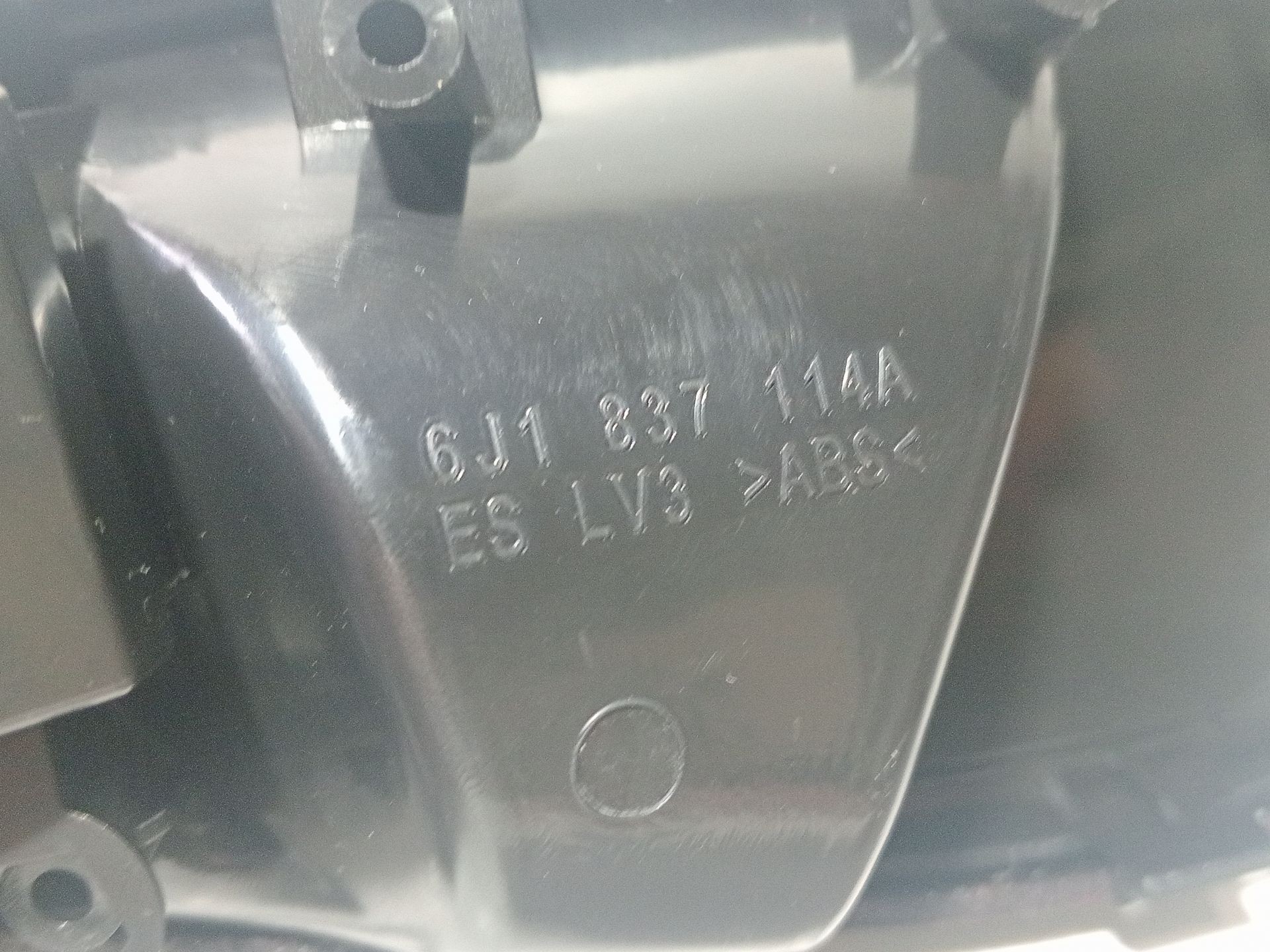 6J1837114A POIGNEE INTERIEURE AVANT DROITE / 292428 POUR SEAT IBIZA 6J5 * - Photo 5/5