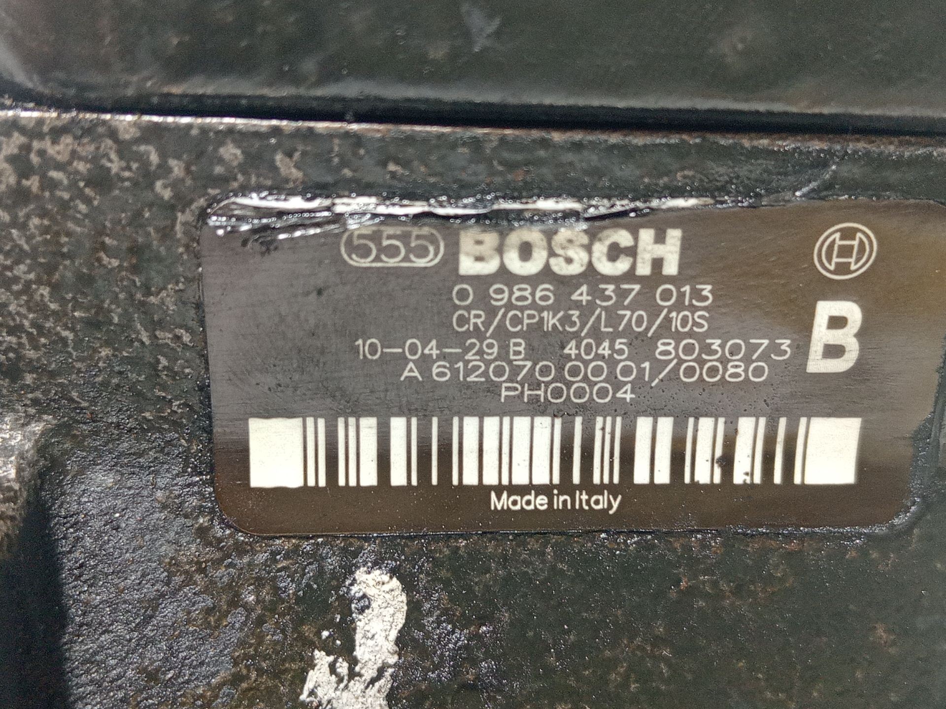 0986437013 HOCHDRUCKPUMPE / 294443 FÜR MERCEDES-BENZ CLASE CLK W209 COUPE 240 - Bild 5 von 5